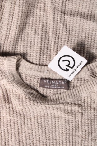 Herrenpullover Primark, Größe L, Farbe Beige, Preis 24,99 €