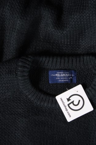 Męski sweter Pull&Bear, Rozmiar M, Kolor Niebieski, Cena 56,99 zł