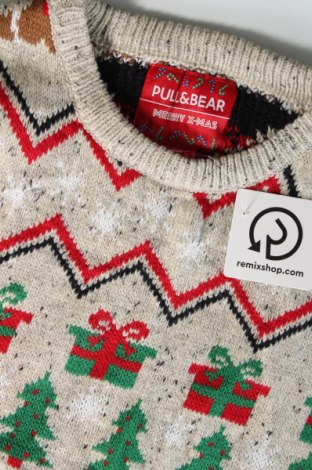 Męski sweter Pull&Bear, Rozmiar XL, Kolor Kolorowy, Cena 56,99 zł