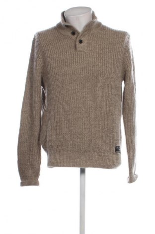 Herrenpullover Q/S by S.Oliver, Größe L, Farbe Beige, Preis 15,99 €