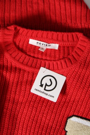 Herrenpullover Review, Größe M, Farbe Rot, Preis € 17,49