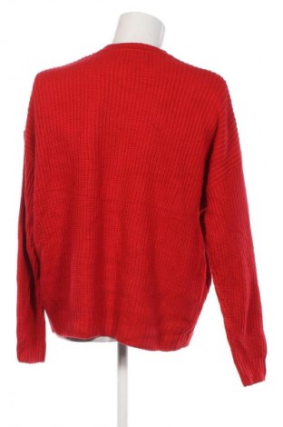 Herrenpullover Review, Größe M, Farbe Rot, Preis € 17,49