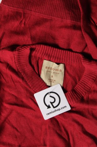 Herrenpullover Sonoma, Größe S, Farbe Rot, Preis € 14,49