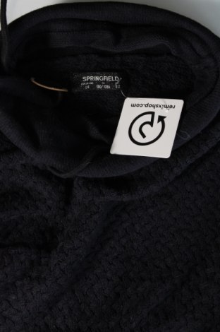 Herrenpullover Springfield, Größe L, Farbe Blau, Preis 12,49 €