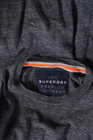 Ανδρικό πουλόβερ Superdry, Μέγεθος L, Χρώμα Μπλέ, Τιμή 17,99 €