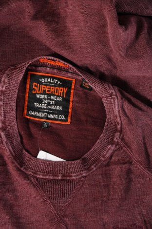 Pulover de bărbați Superdry, Mărime XL, Culoare Roșu, Preț 85,99 Lei