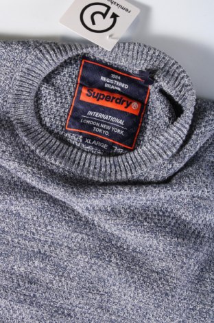 Pulover de bărbați Superdry, Mărime XL, Culoare Albastru, Preț 92,99 Lei