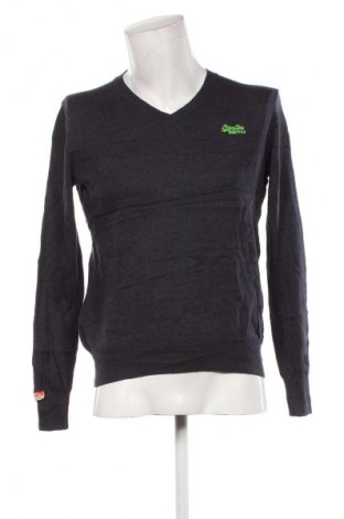 Herrenpullover Superdry, Größe L, Farbe Grau, Preis 20,99 €