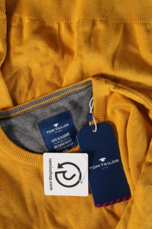 Herrenpullover Tom Tailor, Größe M, Farbe Gelb, Preis 37,99 €