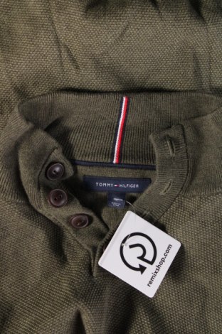 Pánský svetr  Tommy Hilfiger, Velikost M, Barva Zelená, Cena  929,00 Kč