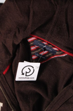 Męski sweter Tommy Hilfiger, Rozmiar M, Kolor Brązowy, Cena 170,99 zł