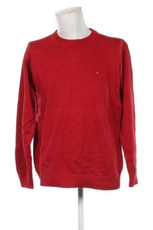 Herrenpullover Tommy Hilfiger, Größe XL, Farbe Rot, Preis 37,49 €