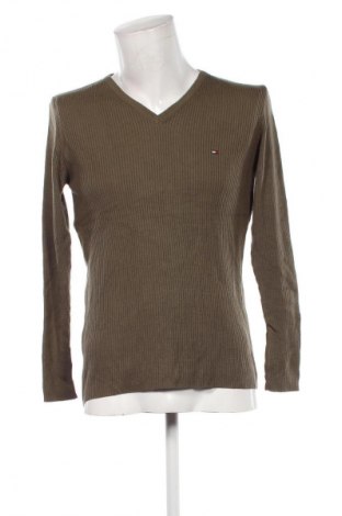 Herrenpullover Tommy Hilfiger, Größe M, Farbe Grün, Preis 61,99 €