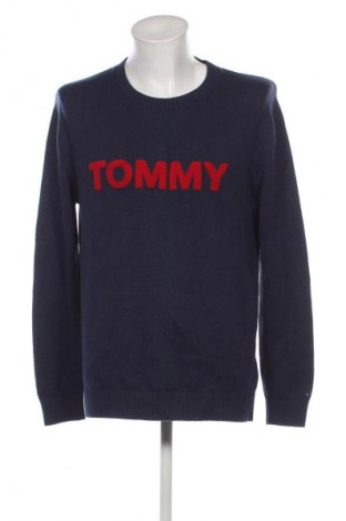 Pulover de bărbați Tommy Jeans, Mărime XXL, Culoare Albastru, Preț 160,99 Lei