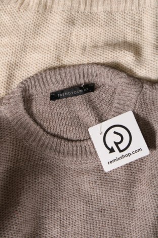 Herrenpullover Trendyol, Größe M, Farbe Ecru, Preis € 15,99