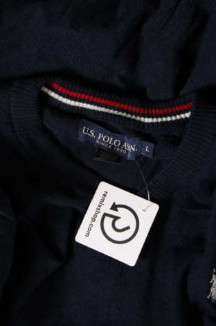 Ανδρικό πουλόβερ U.S. Polo Assn., Μέγεθος L, Χρώμα Μπλέ, Τιμή 23,99 €