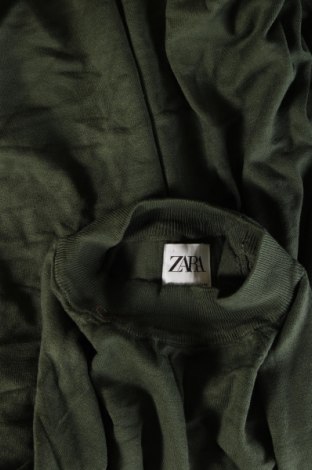 Ανδρικό πουλόβερ Zara, Μέγεθος L, Χρώμα Πράσινο, Τιμή 10,49 €