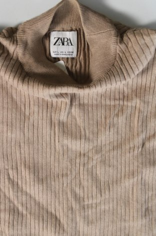 Herrenpullover Zara, Größe L, Farbe Beige, Preis 9,49 €