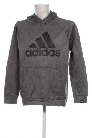 Herren Sweatshirt Adidas, Größe L, Farbe Grau, Preis € 34,99