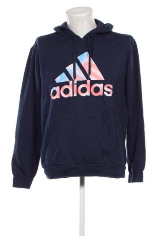 Herren Sweatshirt Adidas, Größe M, Farbe Blau, Preis 36,99 €