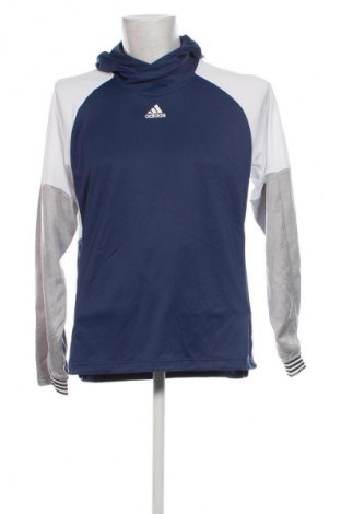 Herren Sweatshirt Adidas, Größe M, Farbe Blau, Preis € 38,49