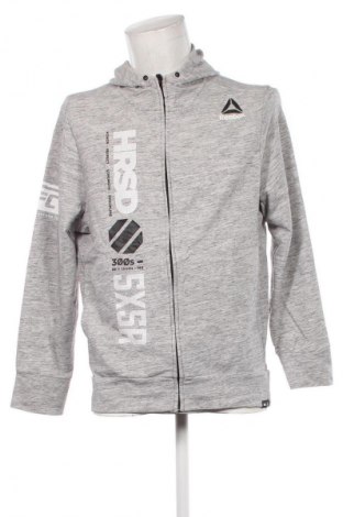 Herren Sweatshirt Reebok, Größe L, Farbe Grau, Preis € 32,99