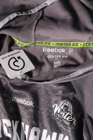 Herren Sweatshirt Reebok, Größe L, Farbe Grau, Preis € 36,99