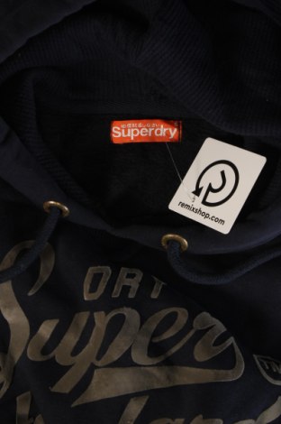 Ανδρικό φούτερ Superdry, Μέγεθος S, Χρώμα Μπλέ, Τιμή 28,49 €