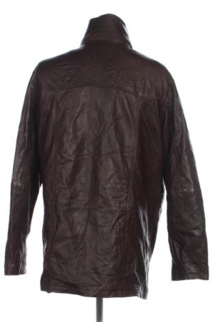 Herren Lederjacke, Größe XXL, Farbe Braun, Preis 33,99 €