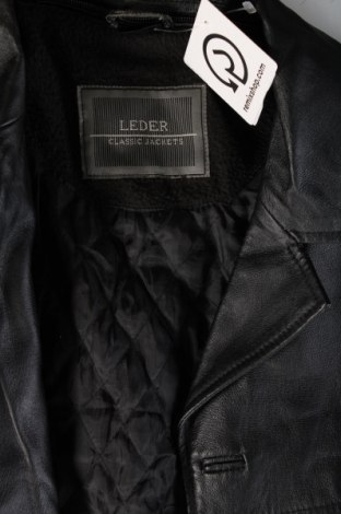 Herren Lederjacke, Größe L, Farbe Schwarz, Preis € 33,99