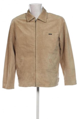 Herren Lederjacke, Größe M, Farbe Beige, Preis € 38,99