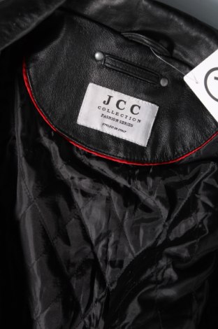 Herren Lederjacke Jcc, Größe XL, Farbe Schwarz, Preis 33,99 €