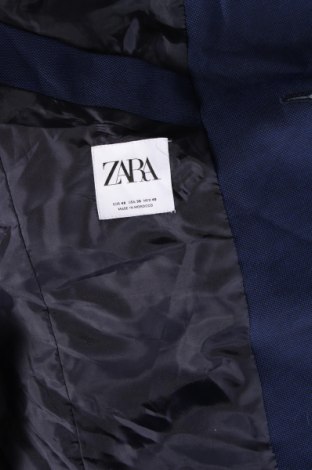 Ανδρικό σακάκι Zara, Μέγεθος M, Χρώμα Μπλέ, Τιμή 34,49 €