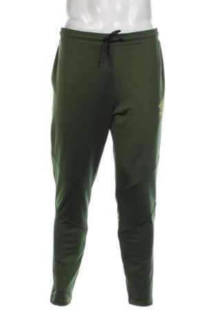 Pantaloni trening de bărbați Umbro, Mărime XL, Culoare Verde, Preț 61,22 Lei