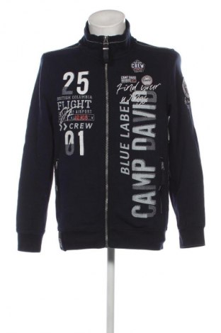 Męska bluza sportowa Camp David, Rozmiar M, Kolor Niebieski, Cena 130,99 zł