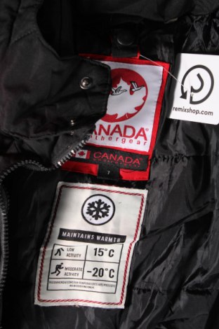 Παιδικό μπουφάν Canada Weather Gear, Μέγεθος 6-7y/ 122-128 εκ., Χρώμα Μαύρο, Τιμή 39,99 €