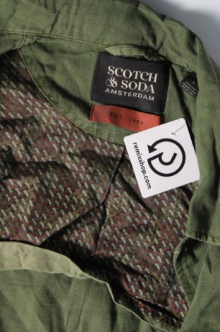 Ανδρικό μπουφάν Scotch & Soda, Μέγεθος L, Χρώμα Πράσινο, Τιμή 70,99 €