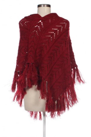 Poncho, Größe M, Farbe Rot, Preis 11,49 €