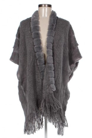 Poncho, Größe M, Farbe Grau, Preis 11,49 €