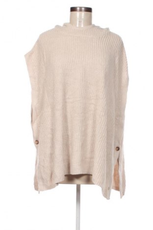 Poncho, Größe M, Farbe Beige, Preis 4,99 €