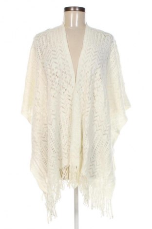 Poncho, Größe M, Farbe Weiß, Preis € 12,99