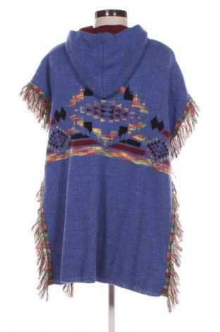 Poncho, Größe M, Farbe Blau, Preis € 15,99