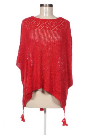 Poncho S.Oliver, Größe M, Farbe Rot, Preis € 17,49