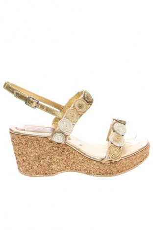 Sandalen, Größe 38, Farbe Golden, Preis € 15,49