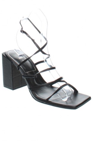 Sandalen Zara, Größe 41, Farbe Schwarz, Preis 23,23 €