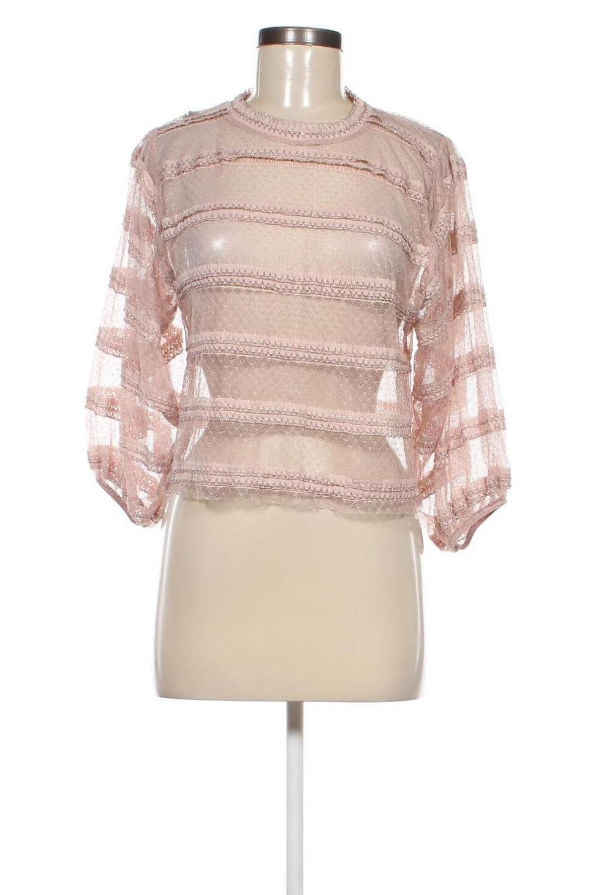 Damen Shirt, Größe M, Farbe Beige, Preis € 5,99