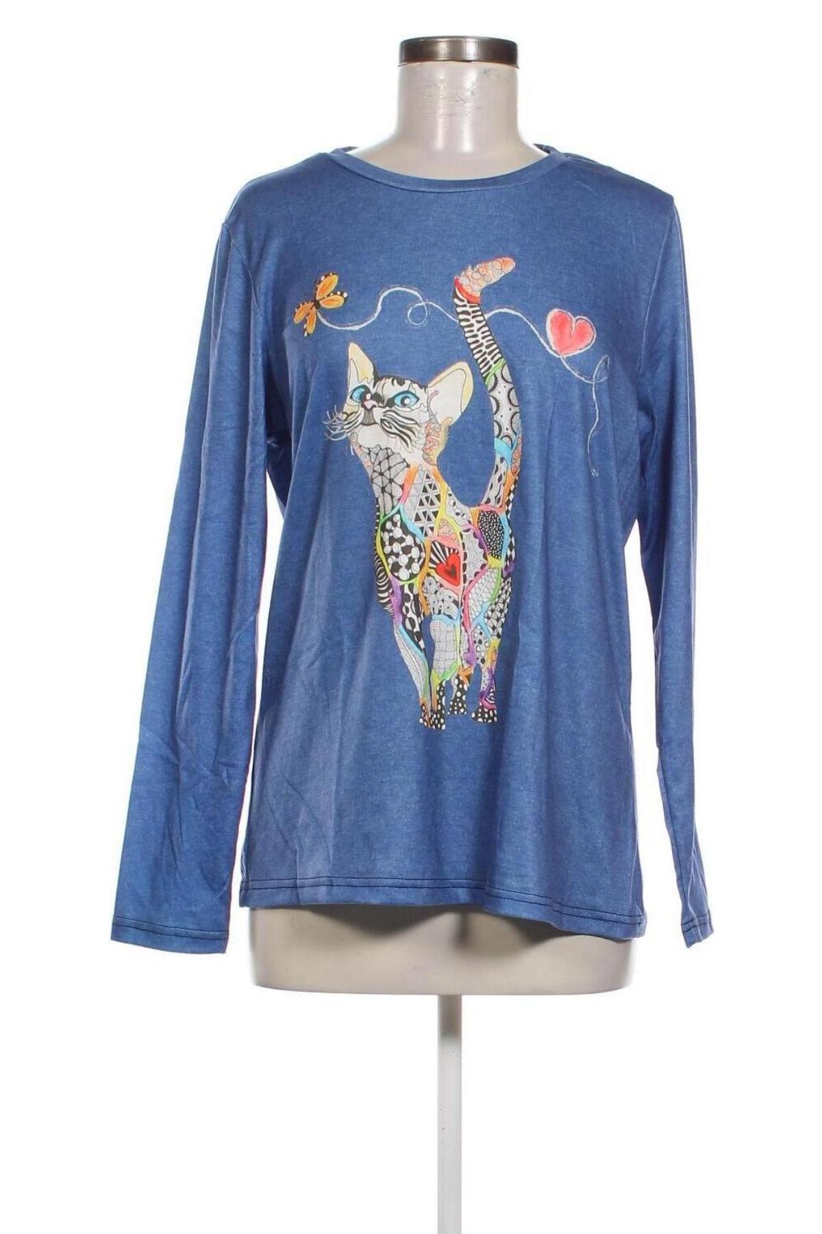 Damen Shirt, Größe M, Farbe Blau, Preis € 6,99