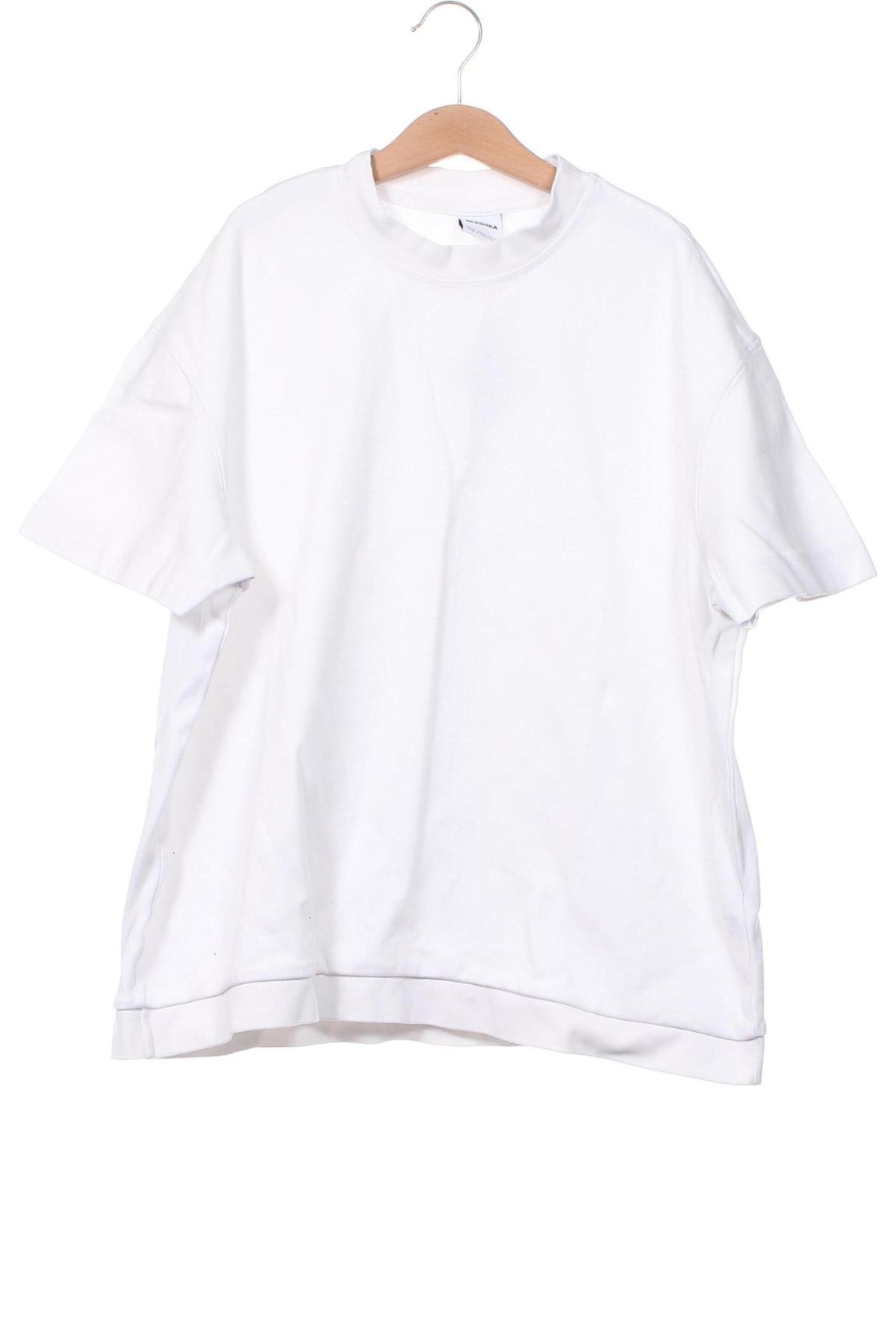 Damen Shirt Bershka, Größe XS, Farbe Weiß, Preis € 6,99