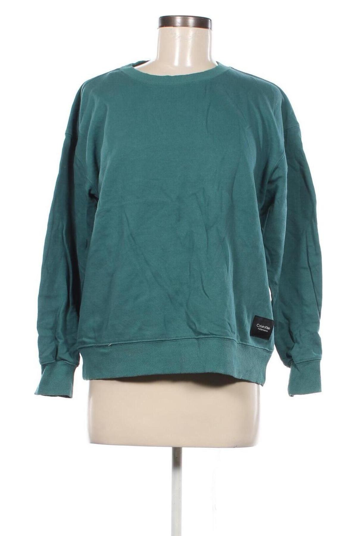 Damen Shirt Calvin Klein, Größe M, Farbe Grün, Preis € 61,99