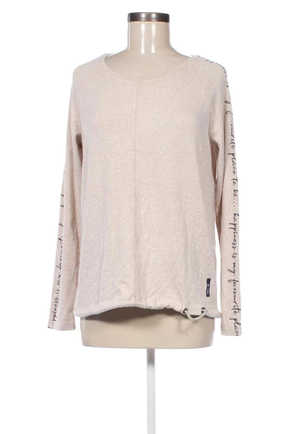 Damen Shirt Cecil, Größe S, Farbe Beige, Preis € 23,99